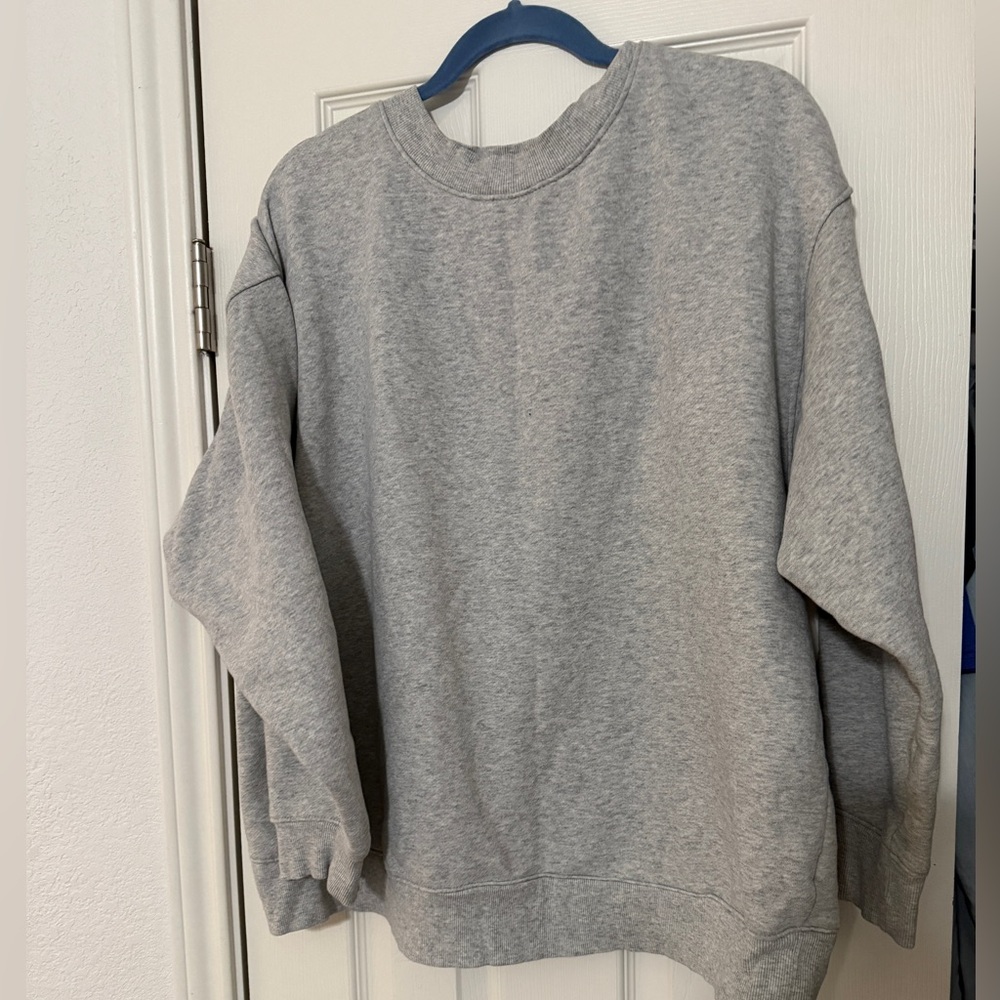Gray Crewneck Sweatshirt